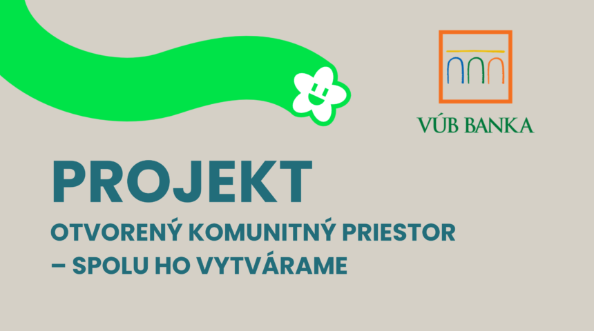 Získali sme GRANT od VÚB 😊✨