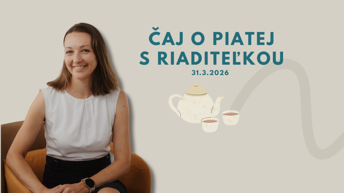 Čaj o piatej s riaditeľkou – téma nových priestorov